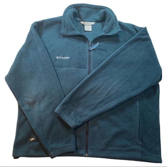 Used Columbia Sweater with Zippers on Pockets - Picture 1 of 4